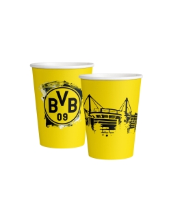 Vasos 500ml Papel Bvb Dortmund 