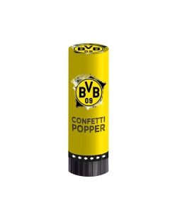 Party Popper Confeti Bvb Dortmund 4,4X15,2cm 