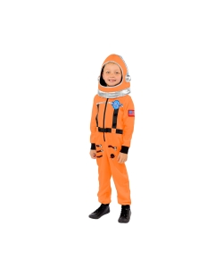 Disfraz Space Suit - Orange 6-8 años Niño