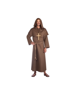 Disfraz Adulto: Monje Marron Talla XL