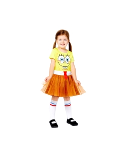 Disfraz Spongebob Vestido 4-6 años Niña ***OFERTA DTO NO ACUMULABLE