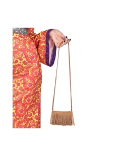 Disfraz Acc. Bolso Bandolera Ante Flecos