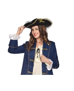 Disfraz Acc. Sombrero Pirata Encaje