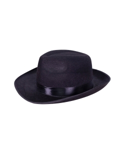 Disfraz Acc. Sombrero Ganster Negro