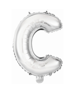 Rm Mini Auto-Inflable Letra : C Plata ***OFERTA DTO NO ACUMULABLE