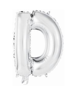 Rm Mini Auto-Inflable Letra : D Plata ***OFERTA DTO NO ACUMULABLE