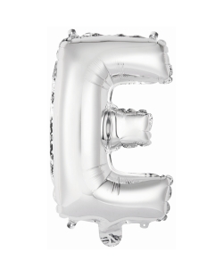 Rm Mini Auto-Inflable Letra : E Plata ***OFERTA DTO NO ACUMULABLE