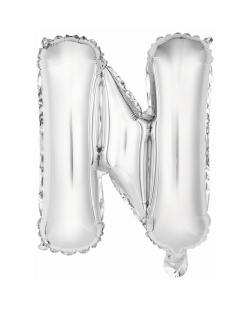 Rm Mini Auto-Inflable Letra : N Plata ***OFERTA DTO NO ACUMULABLE