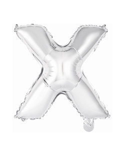 Rm Mini Auto-Inflable Letra : X Plata ***OFERTA DTO NO ACUMULABLE