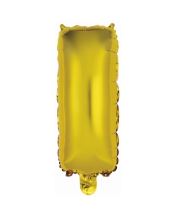 Rm Mini Auto-Inflable Letra : I Oro ***OFERTA DTO NO ACUMULABLE