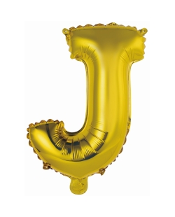 Rm Mini Auto-Inflable Letra : J Oro ***OFERTA DTO NO ACUMULABLE