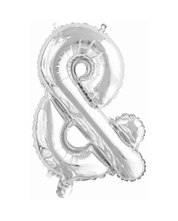 Rm Mini Auto-Inflable Letra : &amp; Plata ***OFERTA DTO NO ACUMULABLE