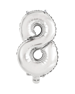 Rm Mini Auto-Inflable Numero : 8 Plata ***OFERTA DTO NO ACUMULABLE