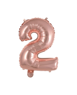 Rm Mini Auto-Inflable Numero : 2 Rosa Oro