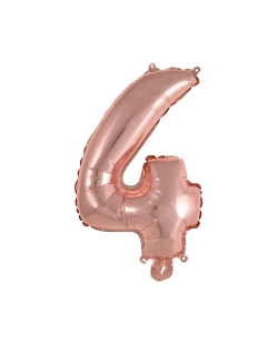 Rm Mini Auto-Inflable Numero : 4 Rosa Oro ***OFERTA DTO NO ACUMULABLE