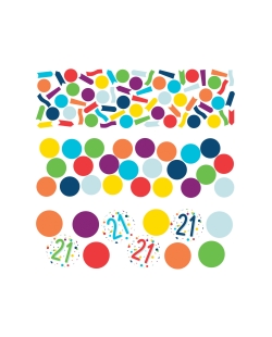 Confeti Birthday 21 Papel 34gr 