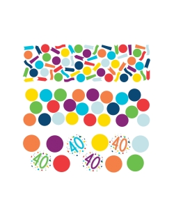 Confeti Birthday 40 Papel 34gr 