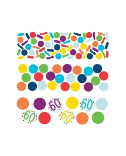 Confeti Birthday 60 Papel 34gr 