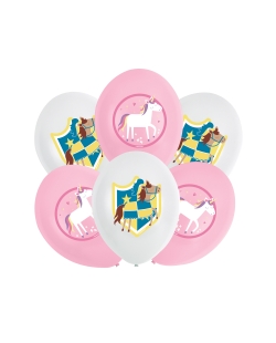 Globos Latex 27,5cm Princesa Y Caballero 4C 