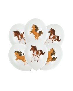Globos Latex 27cm Hermosos Caballos 4C 