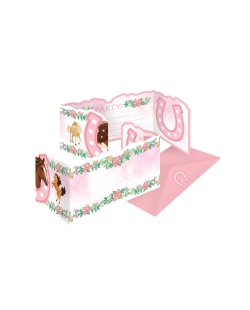 Invitaciones Hermosos Caballos 