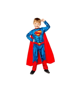 Disfraz Inf. W.B.: Superman Eco Talla 8-10 Años ***OFERTA DTO NO ACUMULABLE
