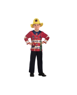 Disfraz Inf: Bombero Eco Talla 4-6 Años