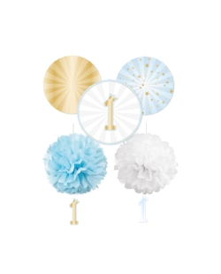 Kit Decoracion 1St Birthday Blue ***OFERTA DTO NO ACUMULABLE