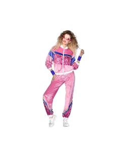 Disfraz Años 80 Chandal Terciopelo Talla XL