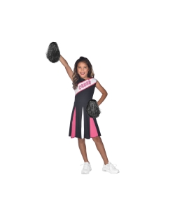 Disfraz Infantil Cheerleader Rosa Talla 3-4 Años