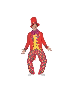 Disfraz Adulto Payaso Colorido Talla M