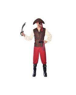 Disfraz Adulto Pirata De Alta Mar Talla XL