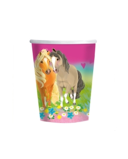 Vasos 250ml Papel Pretty Pony 