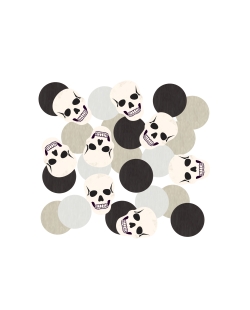 Confetti Met: Calaveras Papel 14gr 