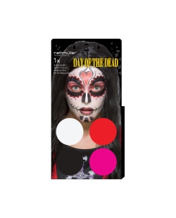 Maquillaje Kit Al Agua Dia De Los Muertos 