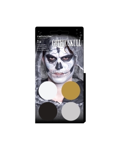 Maquillaje Kit Al Agua Gotico/Calavera 