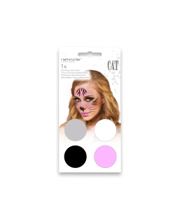 Maquillaje Al Agua Kit Gato  