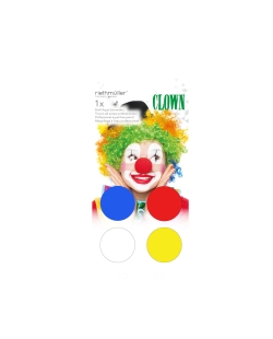 Maquillaje Al Agua Kit Payaso  