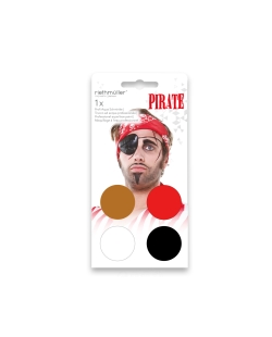 Maquillaje Al Agua Kit Pirata  