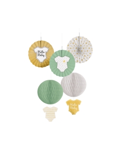 Decor. Colgante Hello Baby 