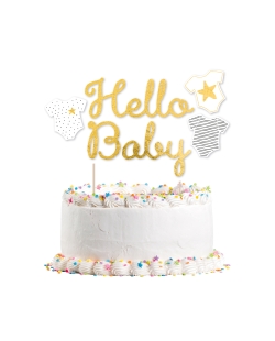Decor. Kit Tarta Hello Baby 