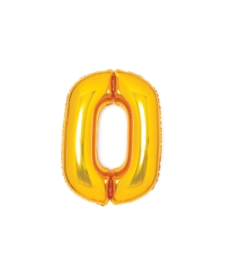 Forma Mediano Numero 0 Oro 47X66cm