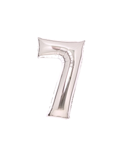 Forma Mediano Numero 7 Plata 45X66cm