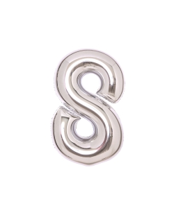 Forma Mediano Numero 8 Plata 49X66cm