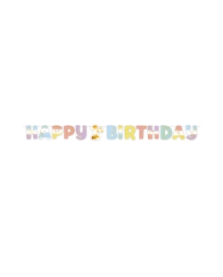 Banderin Letras Happy 1St Birthday Arcoiris 180 X 15cm 