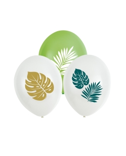 Globos Latex 27,5cm Hojas 