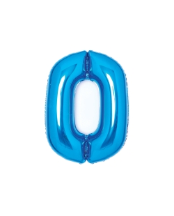 Forma Mediano Numero 0 Azul 47X66cm
