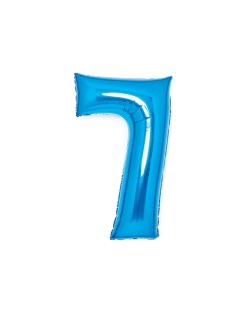 Forma Mediano Numero 7 Azul 45X66cm