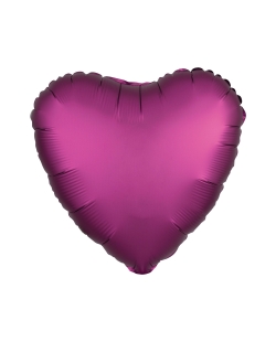 18/43cm Corazon Fucsia Metal 
