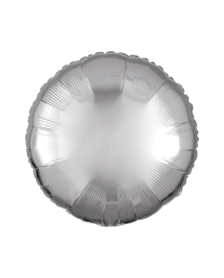 18/43cm Circulo Plata Metal 